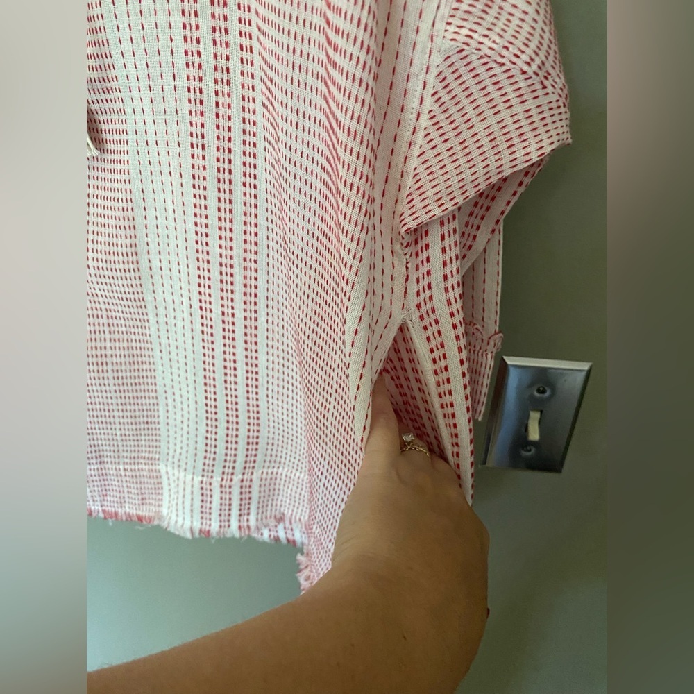 JOHNNY WAS Jacque Embellished Beaded Boho Tunic Top Size Medium - Picture 9 of 14